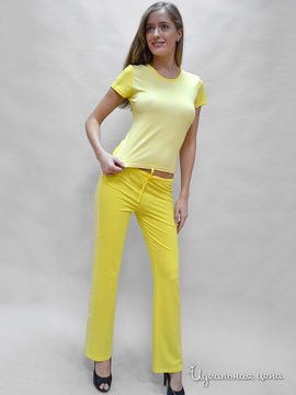 Пижама 6style, цвет желтый