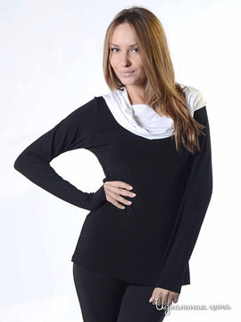 Блуза Analili, цвет черный, белый