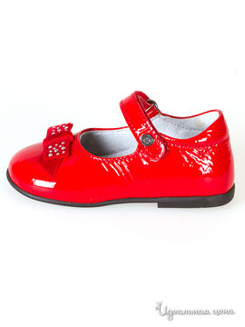 Туфли Naturino для девочки, цвет красный