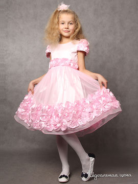 Платье Красавушка для девочки, цвет розовый