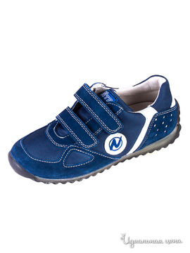 Кроссовки Naturino для мальчика, цвет синий, белый