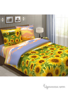 Комплект постельного белья 1,5 спальный Традиция Текстиля, цвет мультиколор