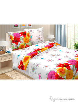 Комплект постельного белья 2-х спальный Традиция текстиля, цвет мультиколор