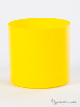 Горшок для цветов, 140 мм Greenland, цвет желтый