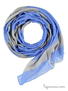 Палантин Passigatti, цвет голубой, серый