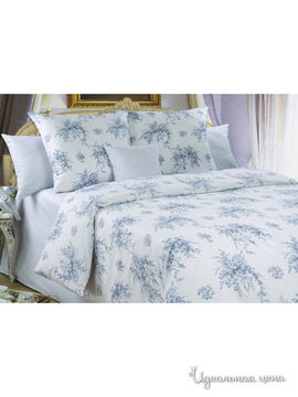 Комплект постельного белья Евро Shinning Star "Ангел", цвет светло-голубой
