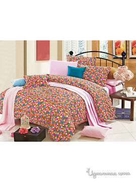 Комплект постельного белья двуспальный Dream Time Store, цвет мультиколор