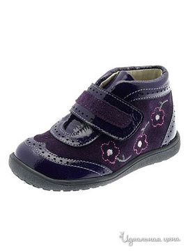 Ботинки Petitshoes для девочки, цвет фиолетовый
