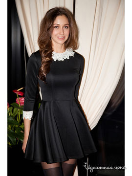 Платье Elena Fedel, цвет черный