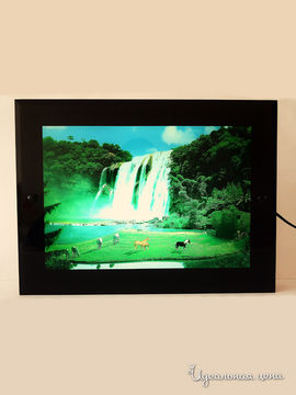 Картина с подсветкой и звуком Vebtoy "Водопад"