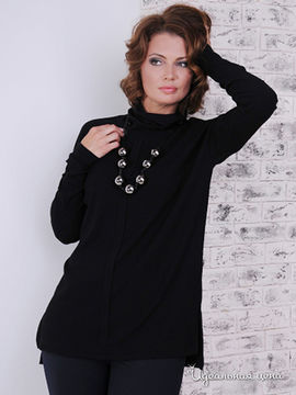 Блуза Mono collection, цвет черный