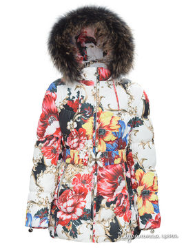 Пальто Steen Age для девочки, цвет мультиколор