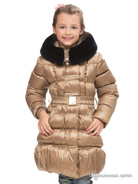 Пальто Steen Age для девочки, цвет бежевый