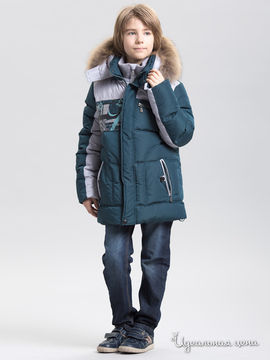 Куртка Bilemi для мальчика, цвет темно-бирюзовый