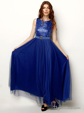 Платье IRONI, цвет синий