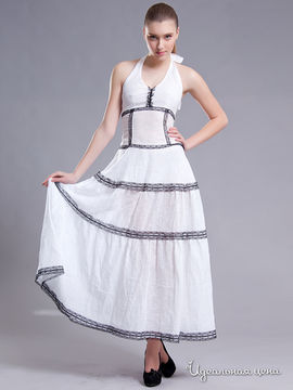 Платье M.A.K.K.O., цвет белый