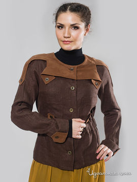Пиджак M.A.K.K.O., цвет коричневый