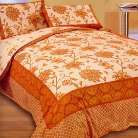 Постельное белье Togas "ЭЛЕГИЯ", цвет оранжевый, семейное (наволочки 50х70см)