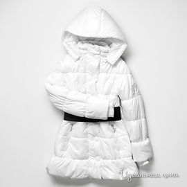 Пальто белое для девочки, рост 134-170 см