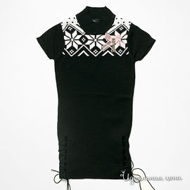 Платье черное для девочки, рост 134-170 см