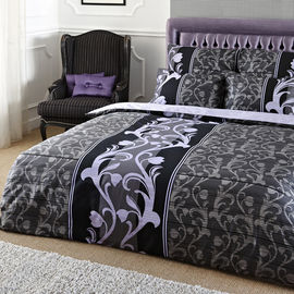 Комплект постельного белья Togas "ИНДИГО", цвет черно/фиолетовый, 1, 5 сп. (наволочки 50х70см)