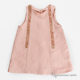 Платье GT Basic "СИНТИЯ" для девочки, цвет кремовый, рост 98-134 см