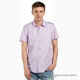 Рубашка Antony Morato мужская, цвет лиловый