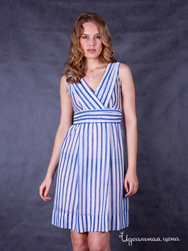 Платье Bizzaro женское, цвет белый / голубой