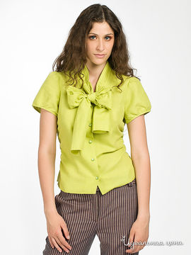 Блуза MadamT женская, цвет салатовый