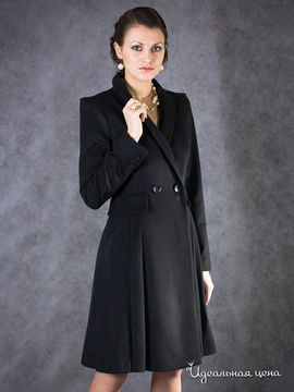 Пальто Bizzaro женское, цвет черный
