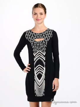 Платье Argent женское, цвет черный / белый