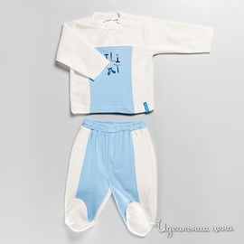 Комплект Liliput для ребенка, цвет белый / голубой