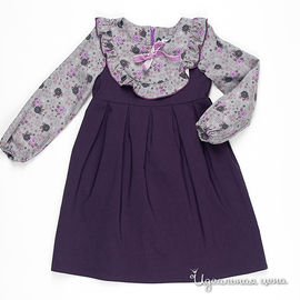 Платье GT Basic "ВИРДЖИНИЯ" для девочки, цвет фиолетовый