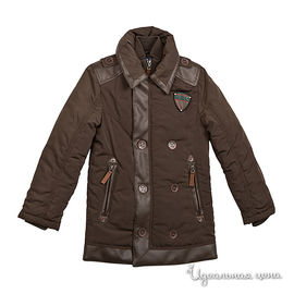 Куртка Gulliver "ШЕРИФ" для мальчика, цвет коричневый, рост 92-122 см