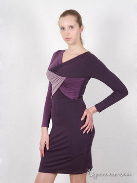 Платье Bizzaro женское, цвет тёмно-фиолетовый