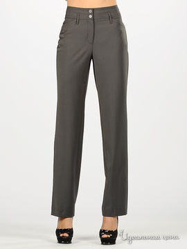 Брюки OLSEN женские, цвет серый