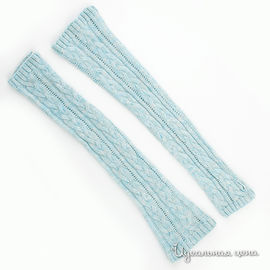 Митенки OLSEN женские, цвет голубой