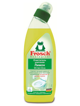 Очиститель унитазов Лимон, 0,75 л, Frosch