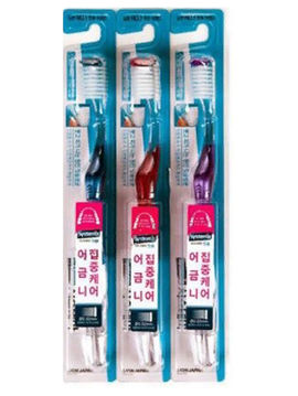 Зубная щетка стандартная, мягкой жесткости Dentor Systema, Lion, цвет в ассортименте