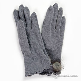 Перчатки Venera женские, цвет серый