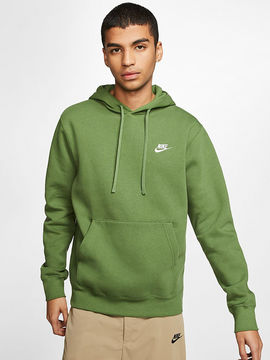 Толстовка Nike, цвет зеленый