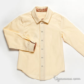 рубашка GT Basic "ГЕРМЕС" для мальчика, цвет персиковый