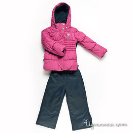 Комплект Gusti для девочки, цвет розовый / черный, рост 104-119 см