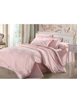 Комплект постельного белья, 2-спальный Maxstyle, цвет розовый