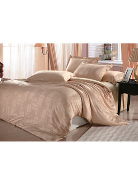 Комплект постельного белья, 2-спальный Maxstyle, цвет бежевый