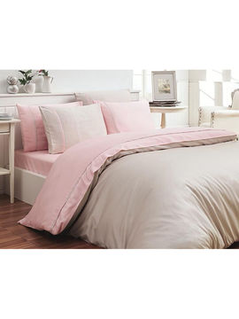 Комплект постельного белья, Евро First Choice, цвет розовый, бежевый