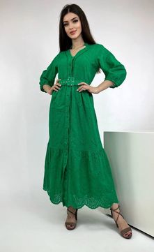 Платье Mario Enzo,цвет зеленый