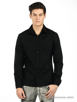 Рубашка Alexander Mqueen&Galliano мужская, цвет черный
