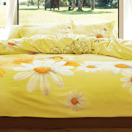 Постельное белье Tac Serrano желтое, 1,5-спальное