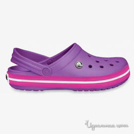 Сабо Crocs, цвет фиолетовый / розовый